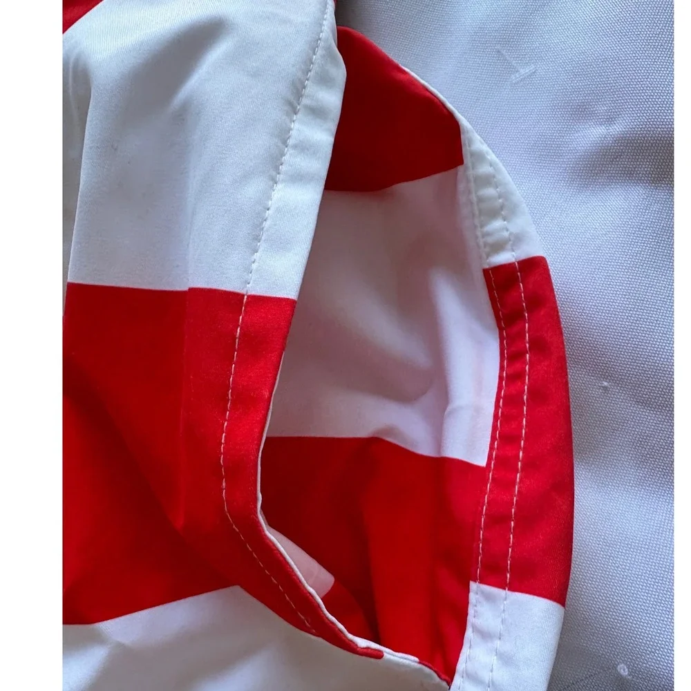 St Johns Bay Mens American Flag Swim Shorts Stars Stripes Red White Blue  NEW - Picture 5 of 11